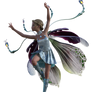 ORCHID FAIRY PNG OVERLAY.