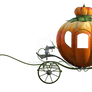 Fantasy Pumpkin Carriage Png Overlay.