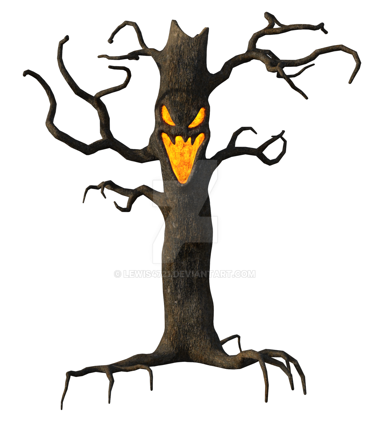 Haunted Tree Png Overlay. by lewis4721 on DeviantArt