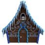 Gingerbread House Png Overlay.