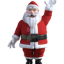 Toon Santa Png Overlay.