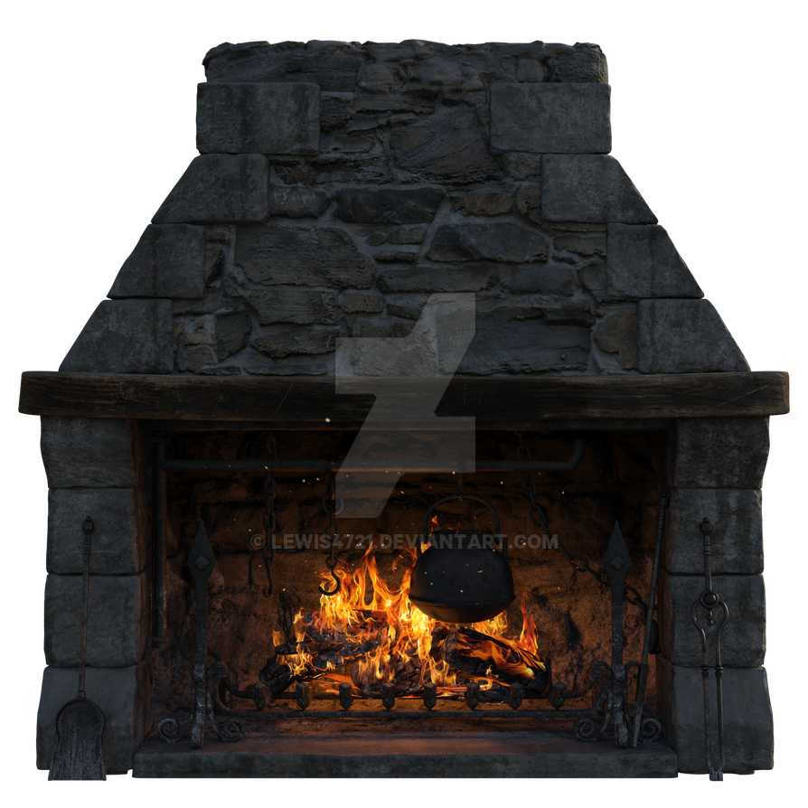 Old Stone Fireplace Png Overlay By Lewis4721 On Deviantart