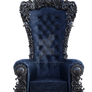 Blue Throne, png overlay.