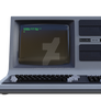 Retro Computer 1, Png Overlay.