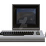 Retro Computer 3, Png Overlay.