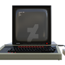 Retro Computer 4, Png Overlay.