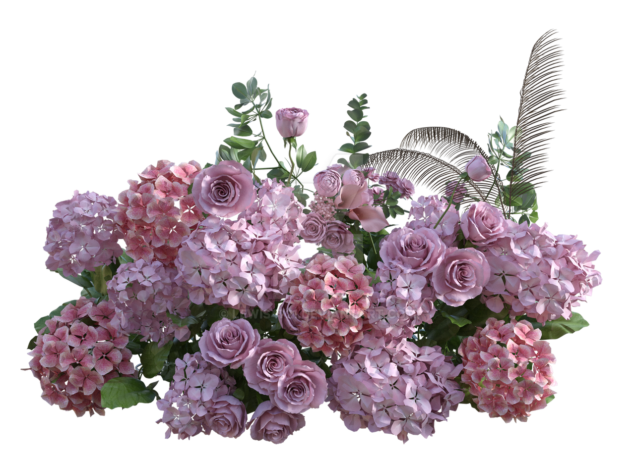 Bunch Of Pink Flowers 2 Png Overlay By Lewis4721 On Deviantart