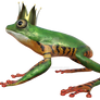 Prince Charming Frog 2, Png Overlay.