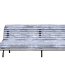 Winter Bench Seat, Png Overlay.