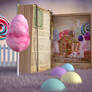 Candy Book Digital Backdrop / Background.