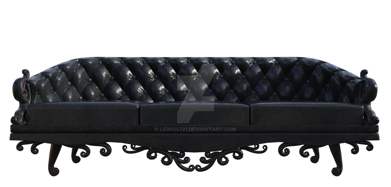 Gothic Couch, Png Overlay. by lewis4721 on DeviantArt