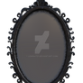 Gothic Mirror, Png Overlay.