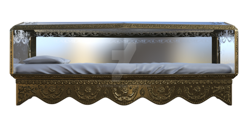 Glass Coffin 1, Png Overlay.