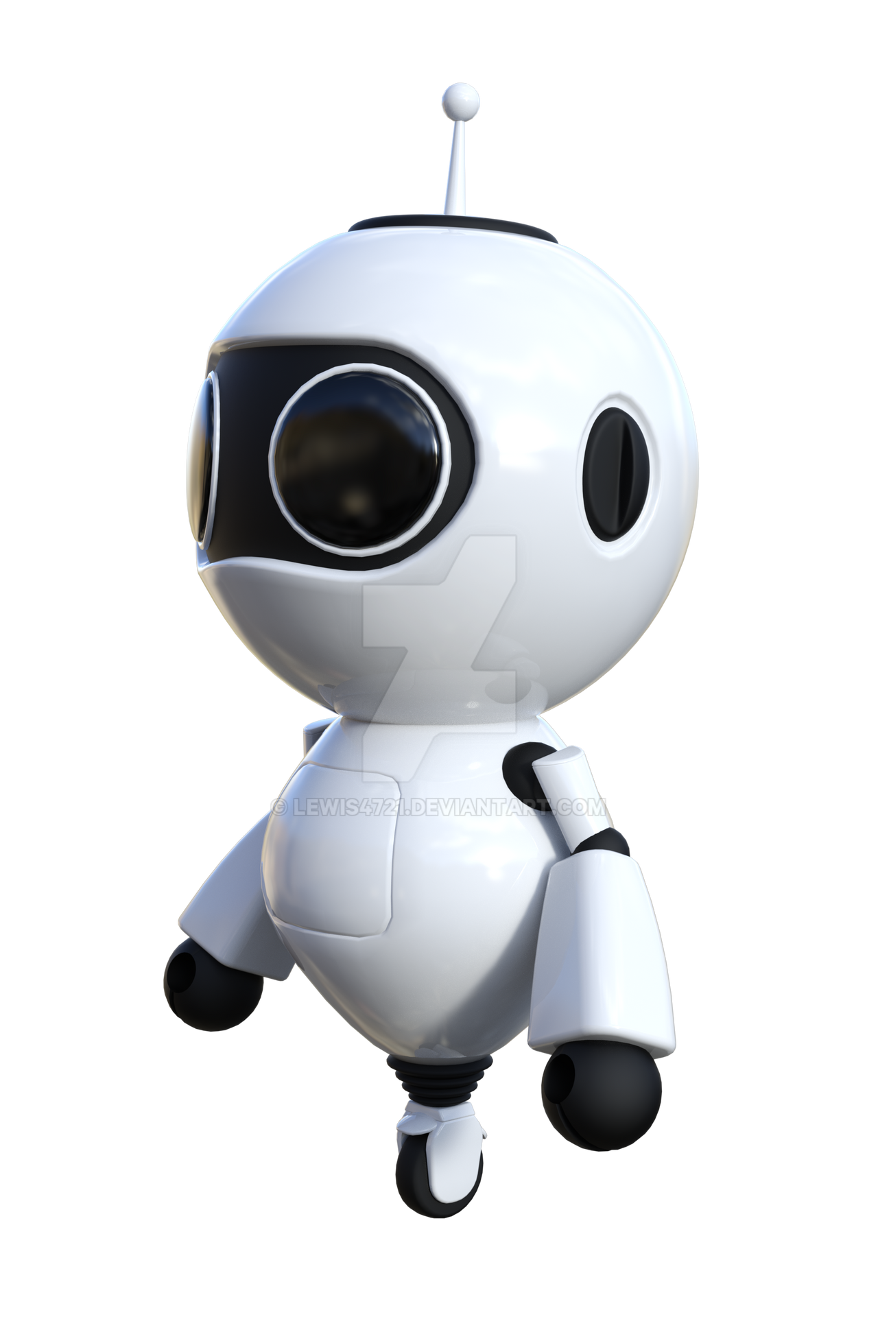 Robot 2, png overlay by lewis4721 on DeviantArt