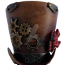 Steampunk Hat 2, png overlay.