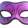 Carnival mask 5, png overlay.