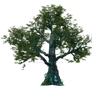 Fantasy Glow Tree 4, png overlay.