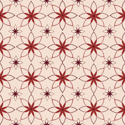FREEBIE Dotted Flowers Seamless Pattern.