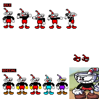 Fnf Indie Cross Cuphead Sprite Sheet by DogeSpriteArt on DeviantArt