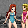 First-time swimmer