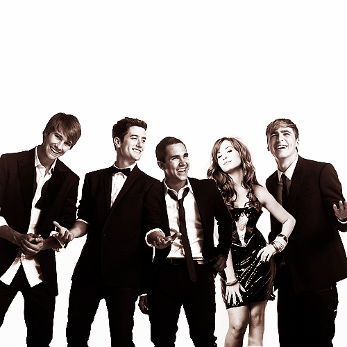 Big Time Lovato BlackAndWhite.