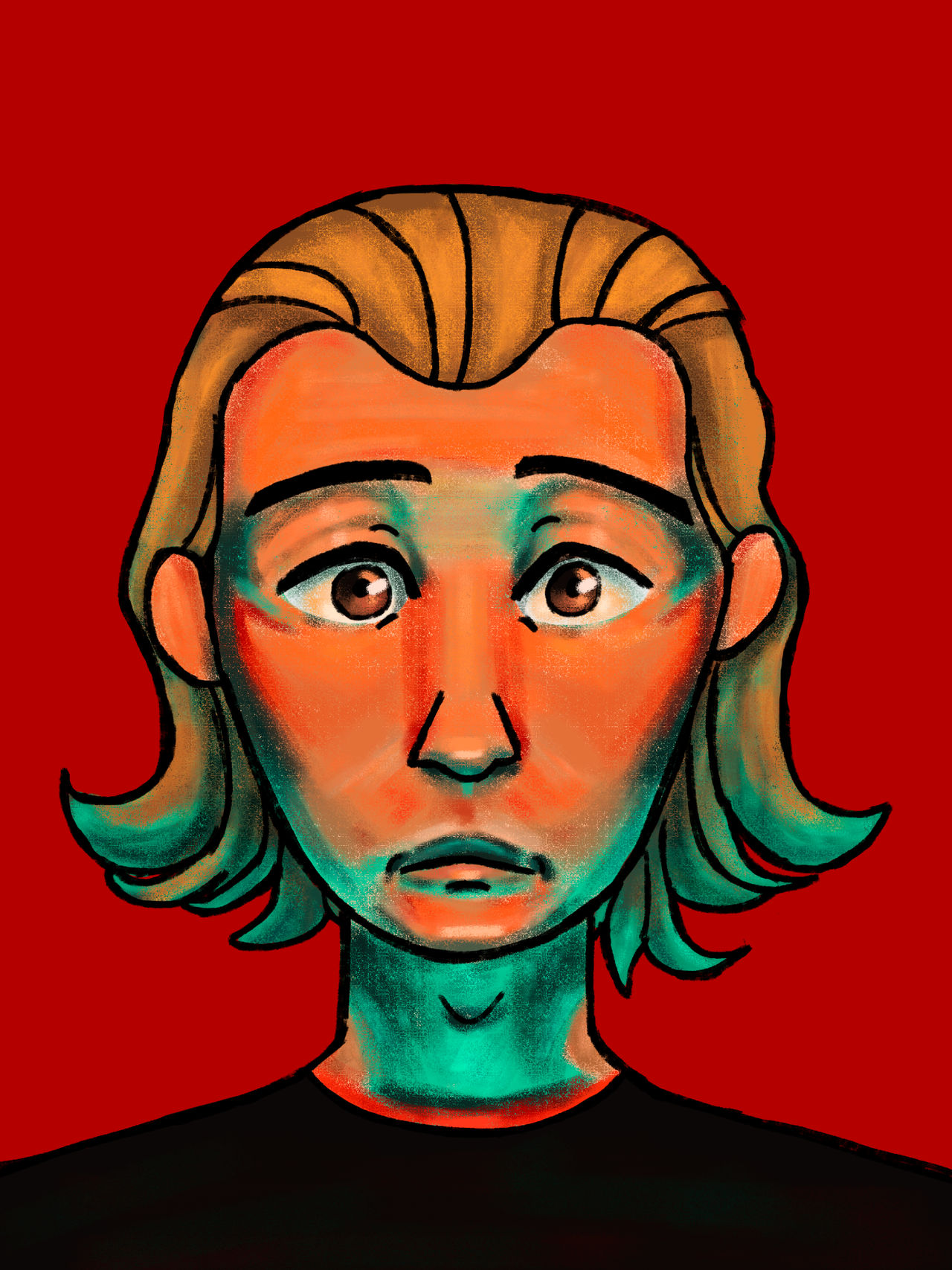 Character Scared Random Deviantart Scared guy by Vierkante on DeviantArt