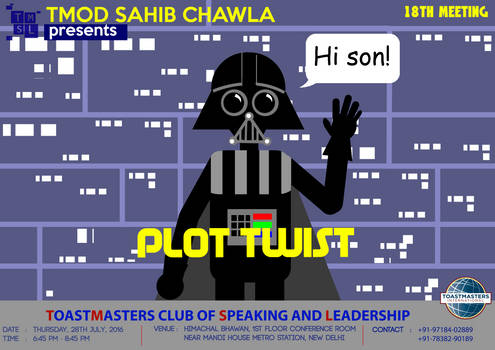 Poster: 18th Meeting : Plot Twist