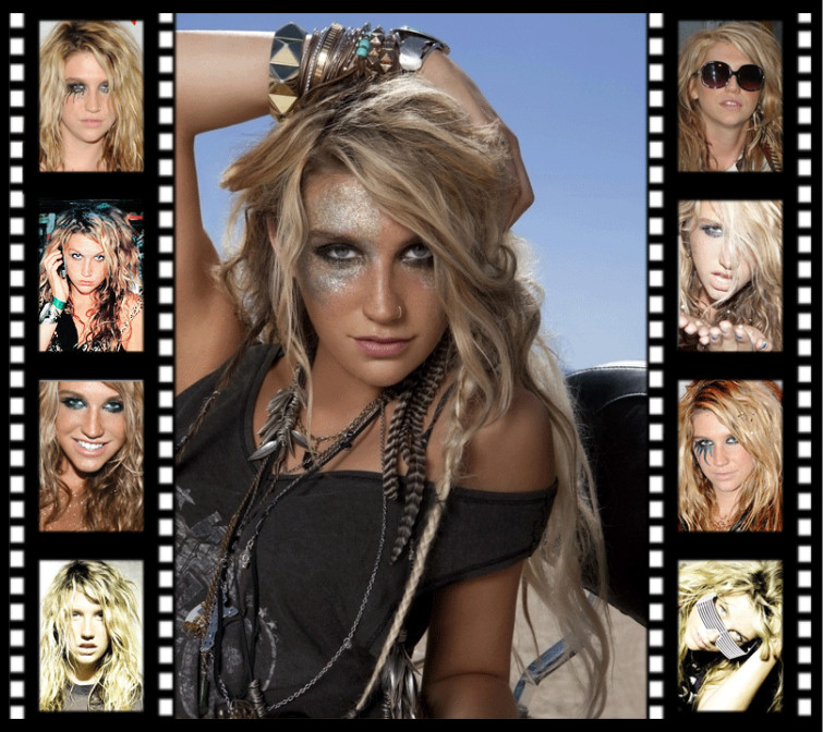 Ke$ha Filmstrip