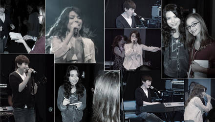 Collage of Sisters 1st Concert