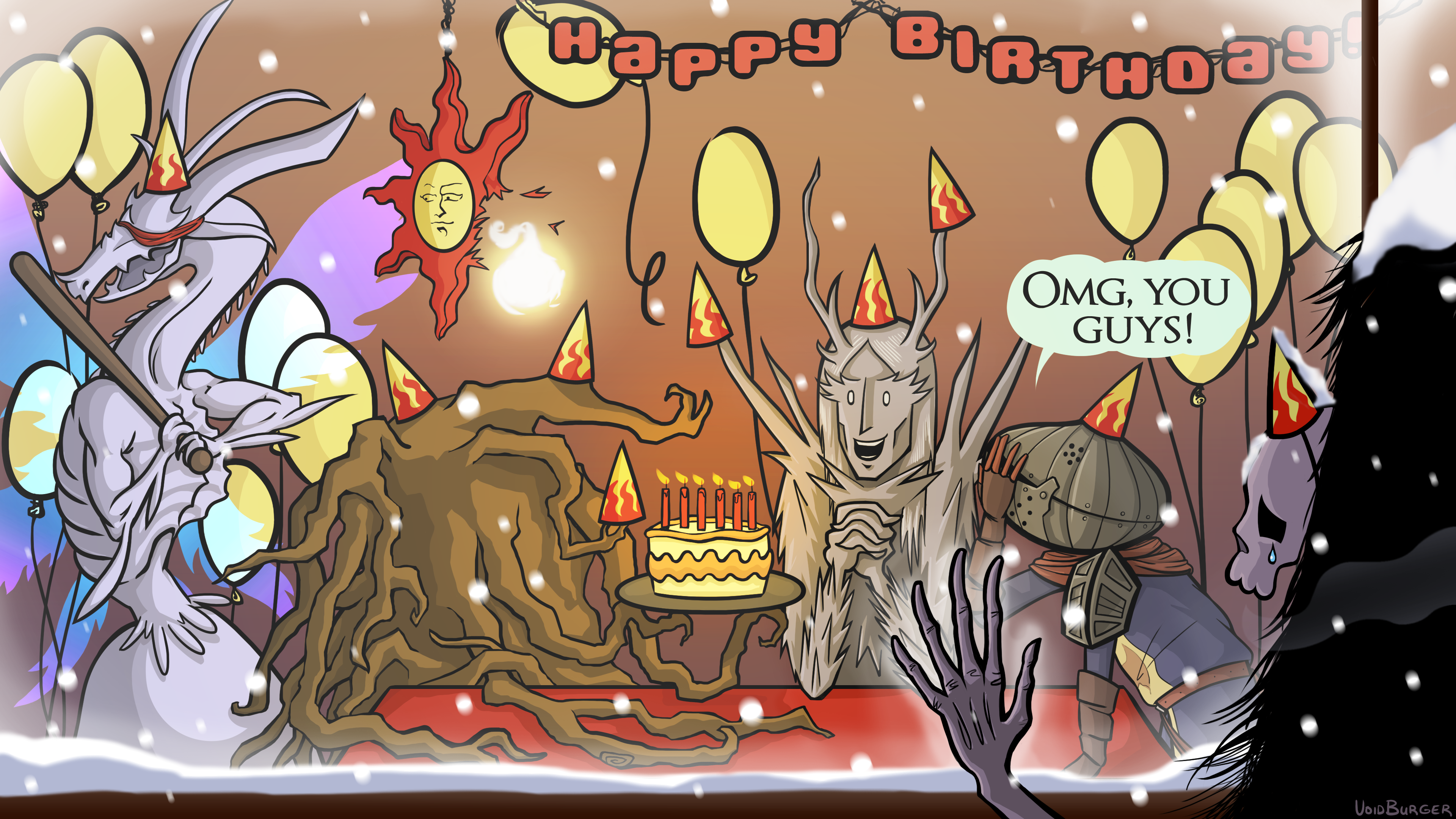 Dark Souls Birthday Party