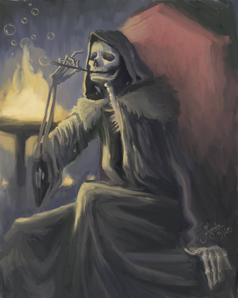 Death blowing Bubbles by Ayushi2002 on DeviantArt