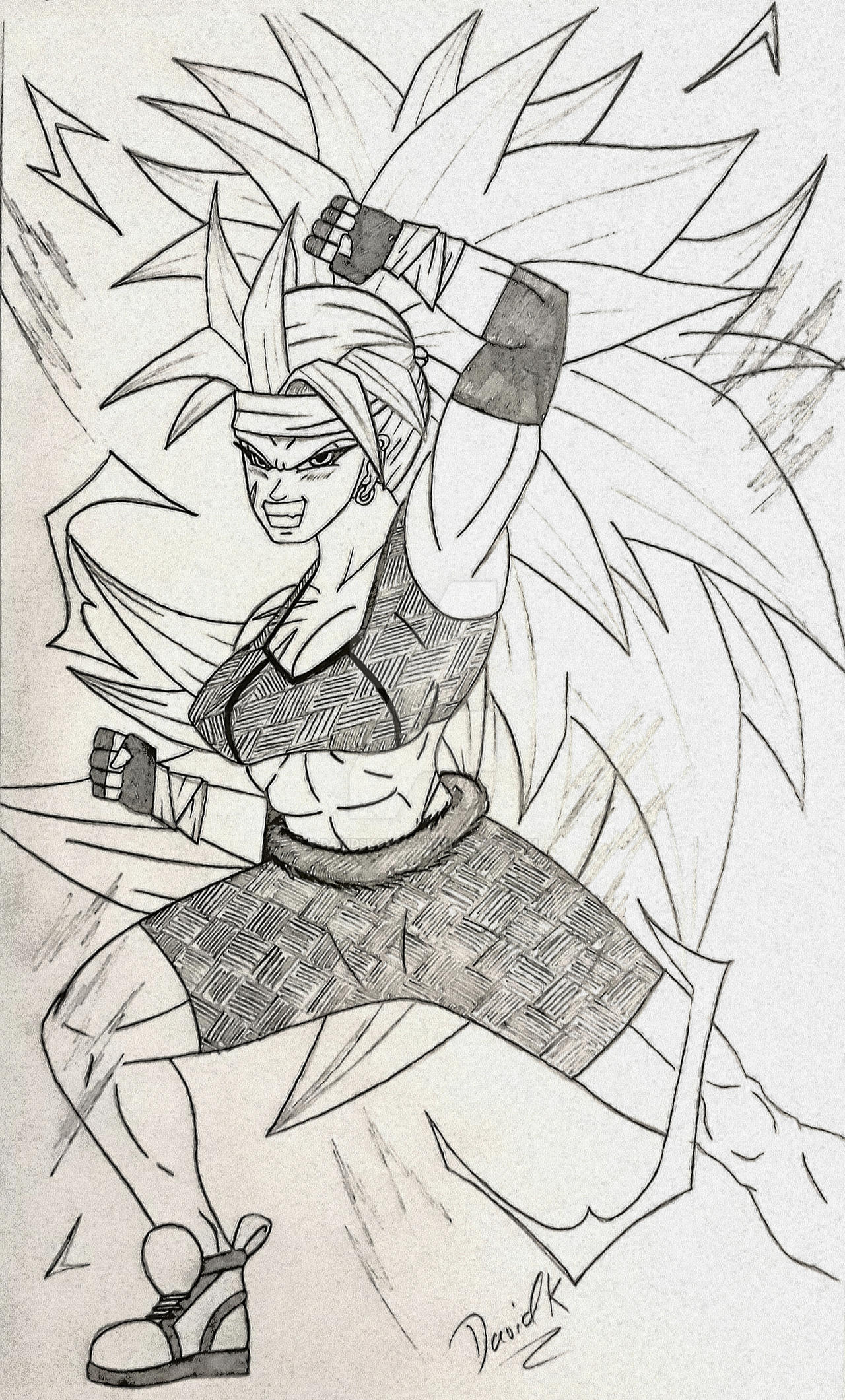 Roselle Super Saiyan 3
