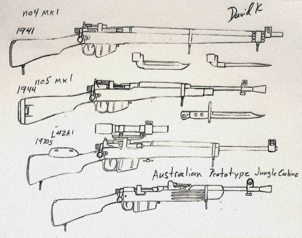 Set of British military rifles 3 by DavidsKovach on DeviantArt