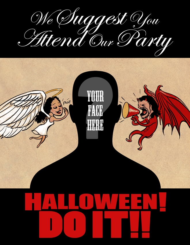 Halloween Party Invitiation 2012