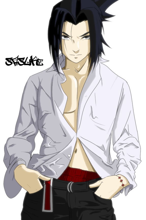 Sasuke Bishie - Colored