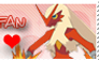 :: Blaziken Fan Stamp ::