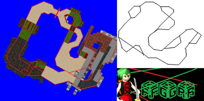 Project K, test map overview