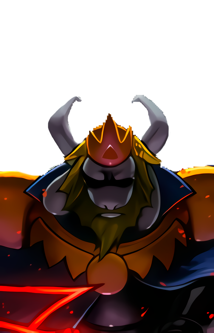 Asgore Dreemurr Render by Lars125 on DeviantArt