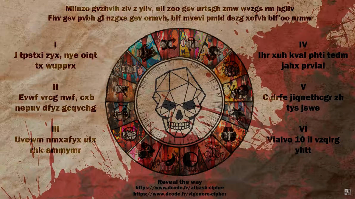Death Battle season 10 Teaer Symbols Decoded by Lars125 on DeviantArt
