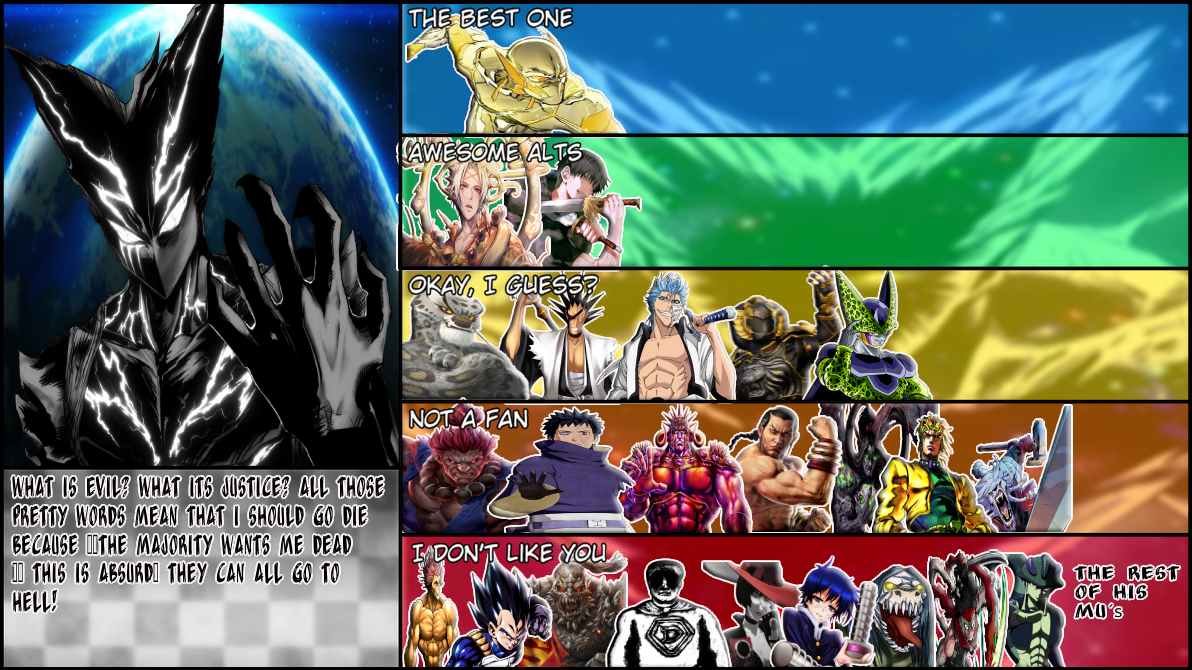 Garou (One Punch Man) Vs Godspeed (DC) by DevilJayTX on DeviantArt