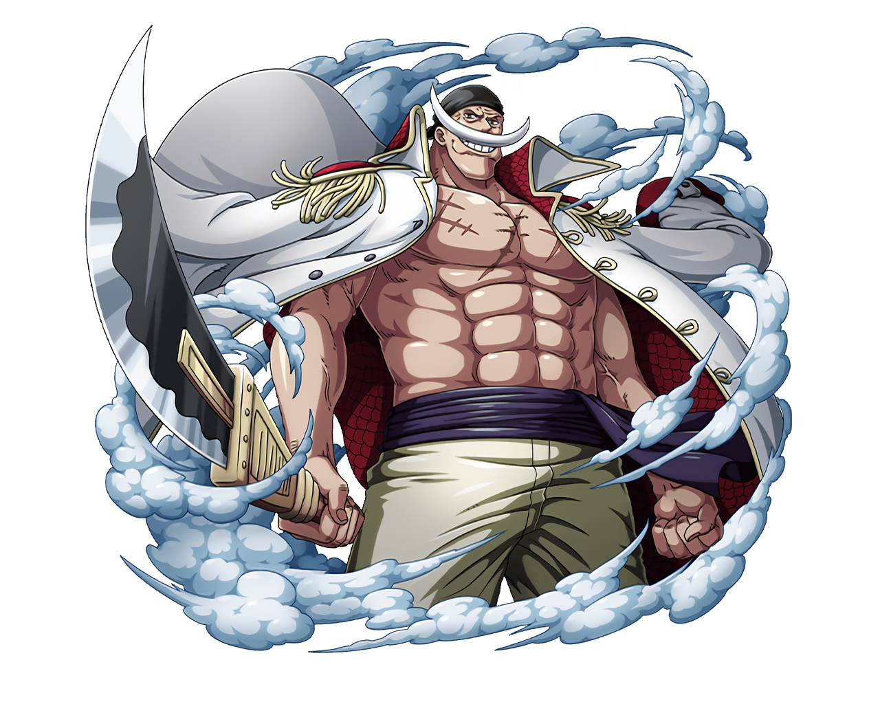 Whitebeard render by Lars125 on DeviantArt