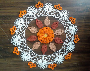 Fall Splendor Doily