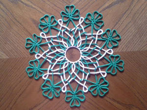 Shamrock Doily