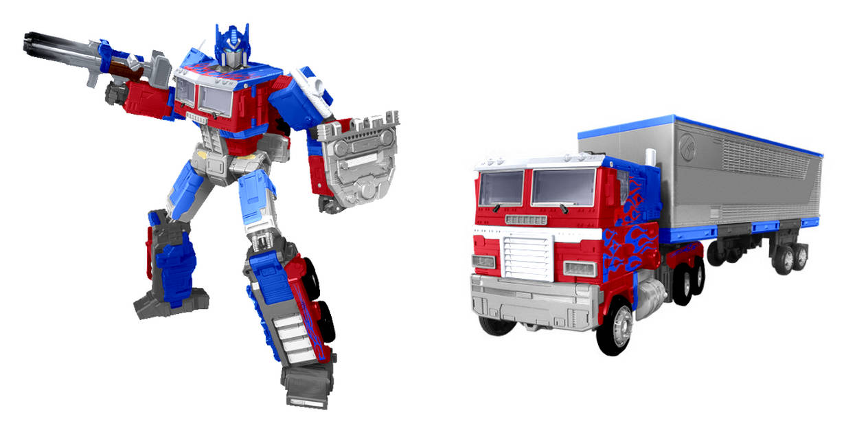 Collab Reviews Transformers  TFDioramas: Evolução de Optimus