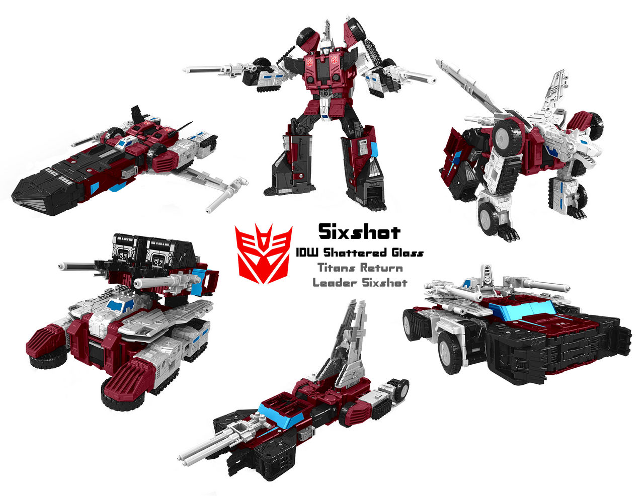 Digibash IDW SG Sixshot Digibash by Jamo-02 on DeviantArt