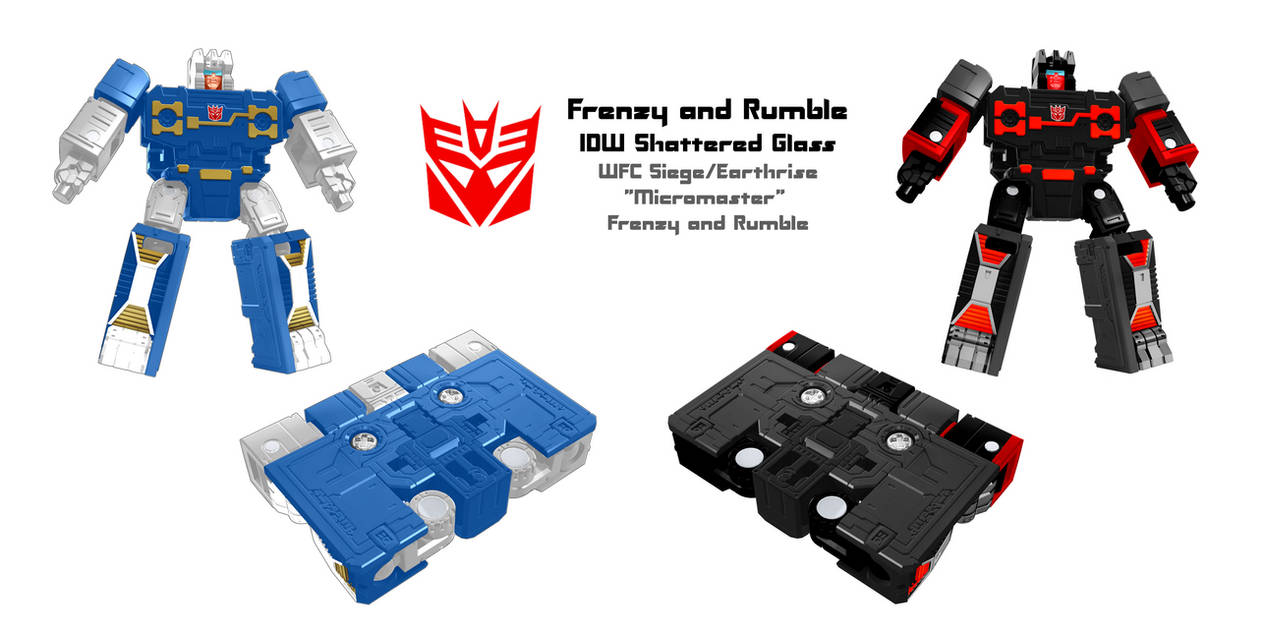 IDW SG Frenzy and Rumble Digibash by Jamo-02 on DeviantArt