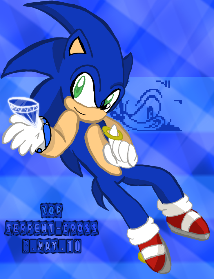 .:Sonic:. by Serpent-Cross on DeviantArt