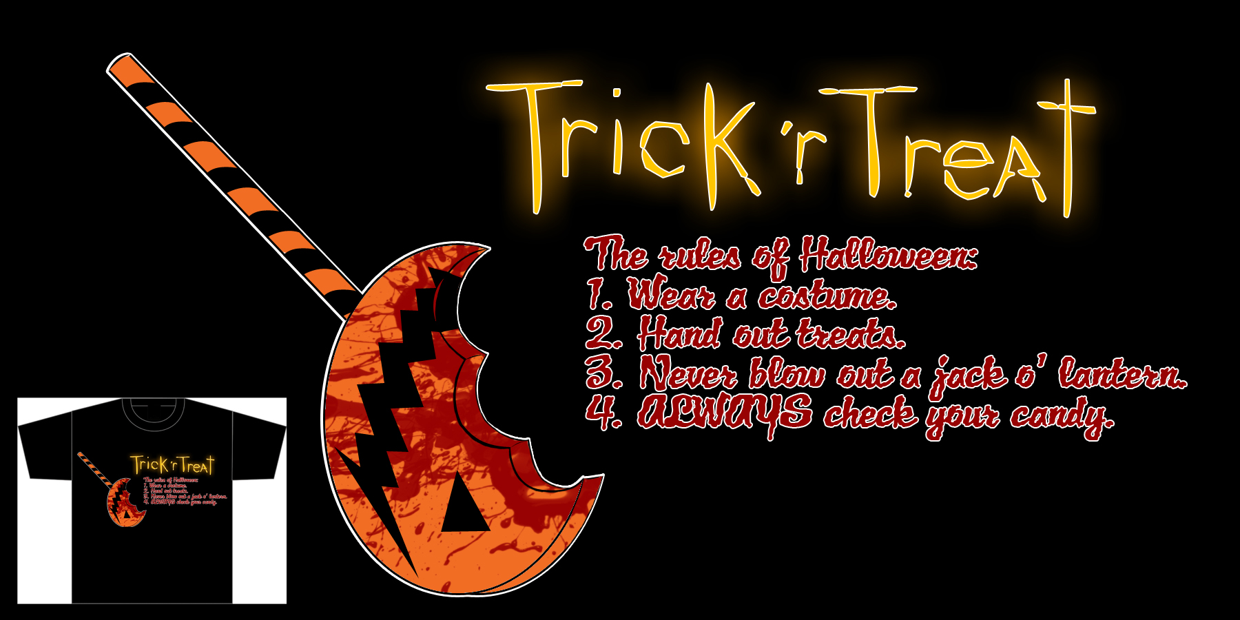 Trick R Treat T Shirt Idea By Demondeathx On Deviantart Trick R Treat T Shirt Idea By Demondeathx On Deviantart