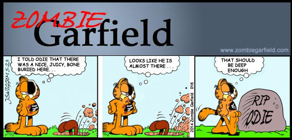 Zombie Garfield 016 by Swiggum on DeviantArt