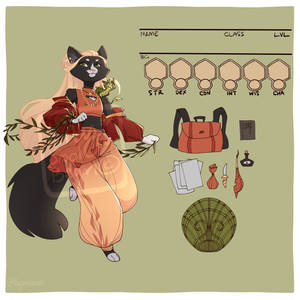 Roll for Character: Tabaxi Monk Adoptable [OPEN]